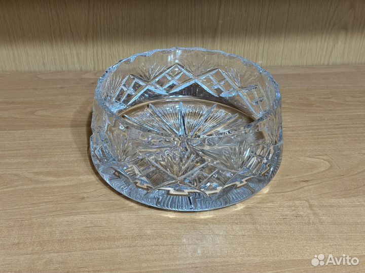 Салатник хрустальный