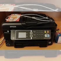 Принтер цветной Мфу Epson Workforce WF-3620 с снпч