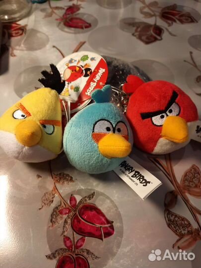 Энгри бердс брелки