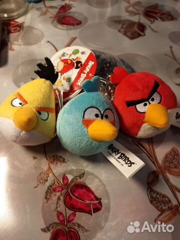 Энгри бердс брелки