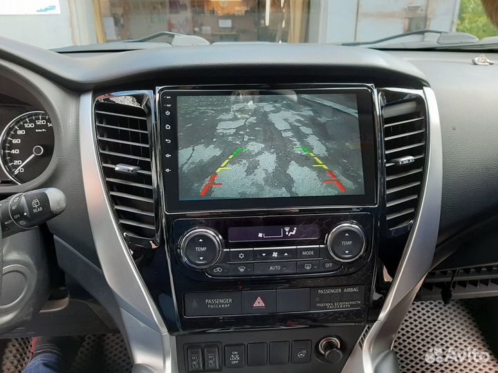 Android магнитола Pajero Sport 2016-20, есть Teyes