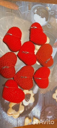 Брелок сердечко