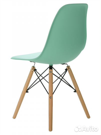 Стул в стиле eames DSW,мятный