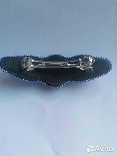 Заколка для волос, из бисера