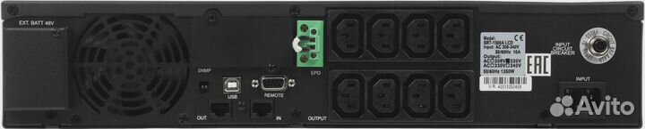 Ибп Powercom SRT-1500A LCD