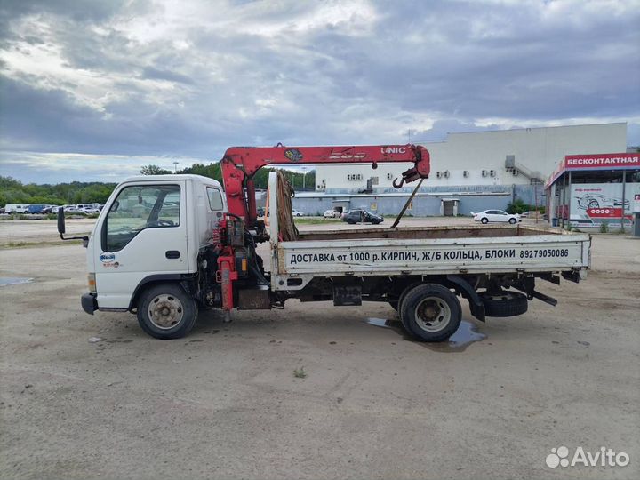 Isuzu Elf с КМУ, 2003