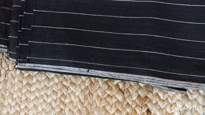 Ткань отрезы лен, хлопок лен