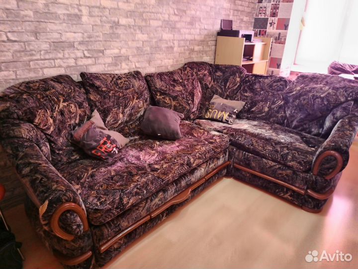 Угловой диван бу