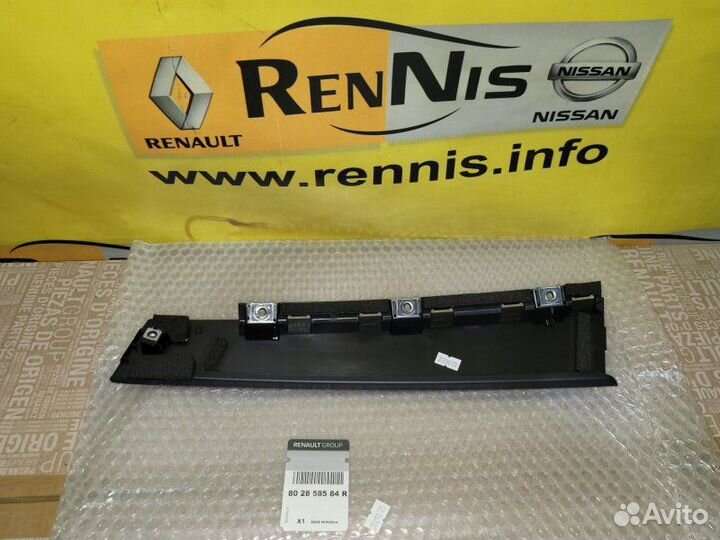 Накладка стойки двери передняя левая Renault