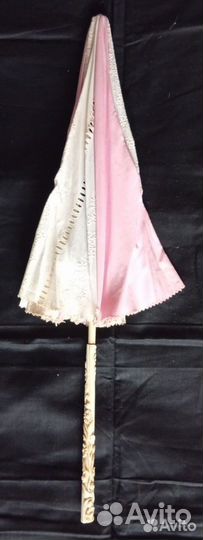 Зонт-парасоль, 19-й век, кость, шёлк
