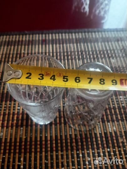 Стопки хрустальные СССР