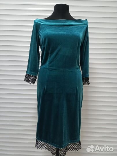 Платье трикотажное