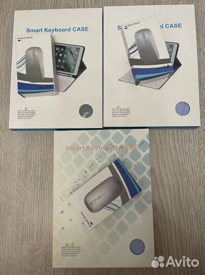 Чехол с клавиатурой и мышью для iPad 10.2