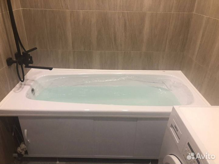 Реставрация ванны вкладыш в ванну / жидкий акрил