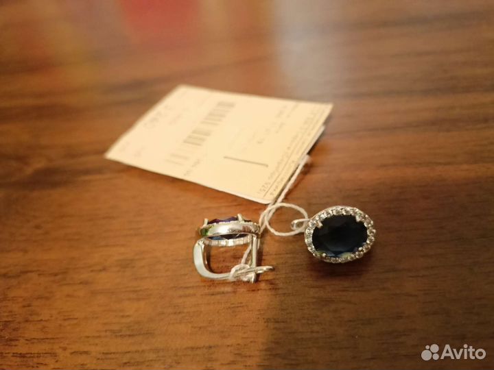 Серебряные серьги