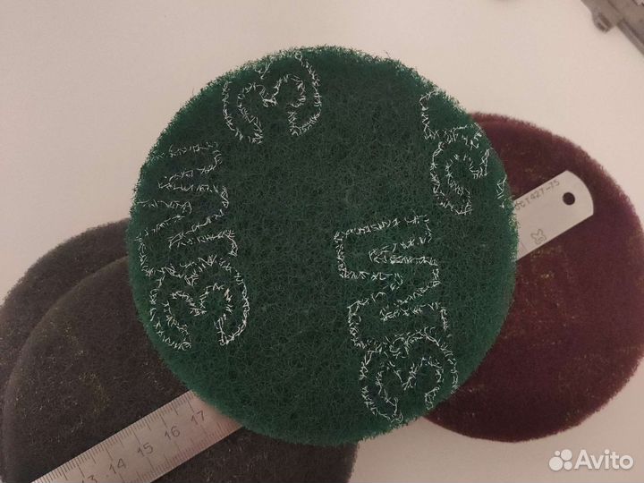 Комплект Губка шлифовальная абразивная на липучке