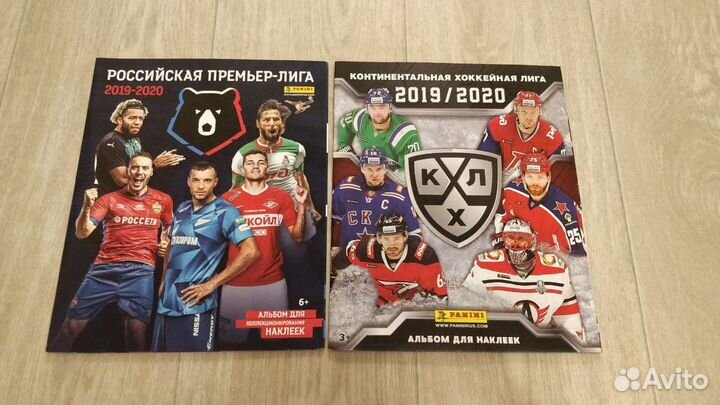 Наклейки и журналы panini