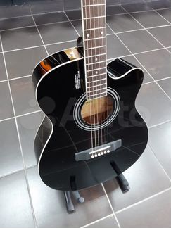 Акустическая гитара Черная Новая