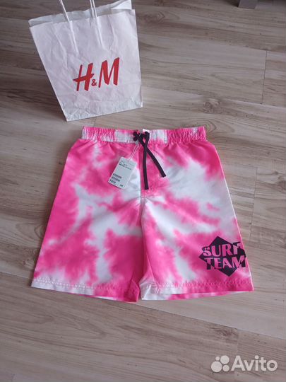 Пляжные шорты новые 146-152