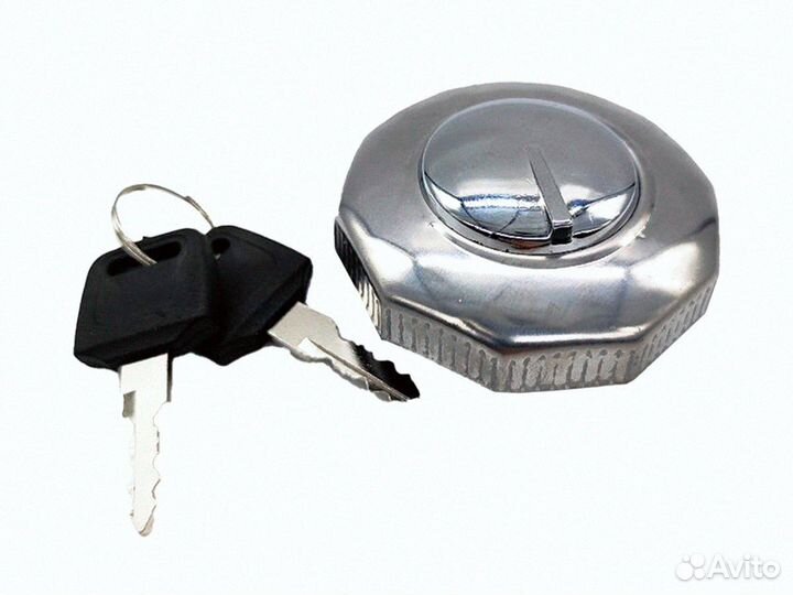 Крышка бака с ключом мопед Альфа бензобак