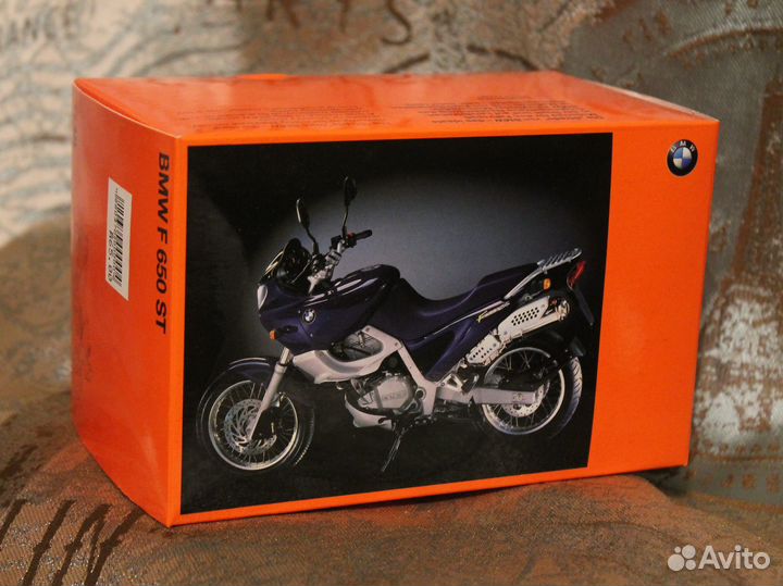 Модель мотоцикла Bmw F650 Strada 1:18 Minichamps