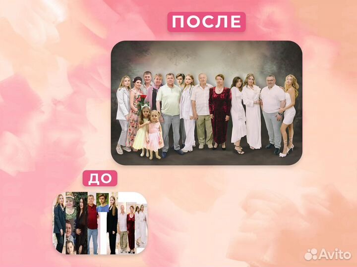 Портрет по фото. Картина на холсте