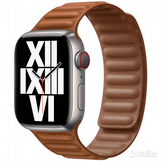 Браслет магнитный 38/40/41 Apple Watch коричневый