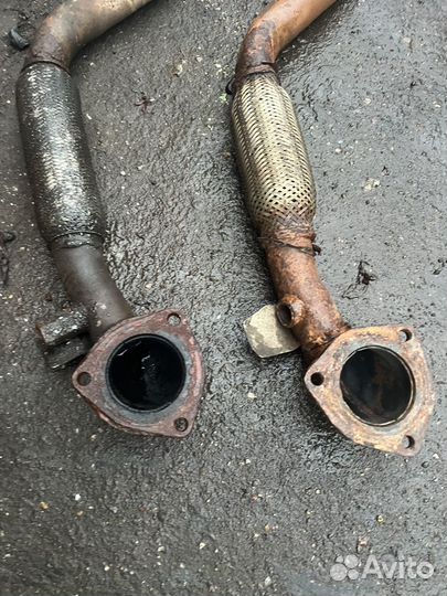 Приемная труба глушителя нексия