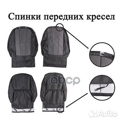 Чехлы сиденья KIA RIO 2011-2017, 3-е поколение