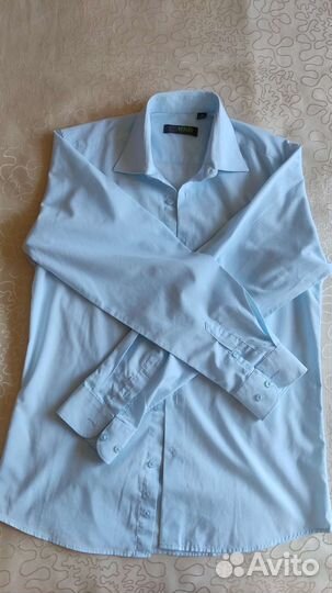 Рубашка голубая Peplos, р-р 35 (158-164)