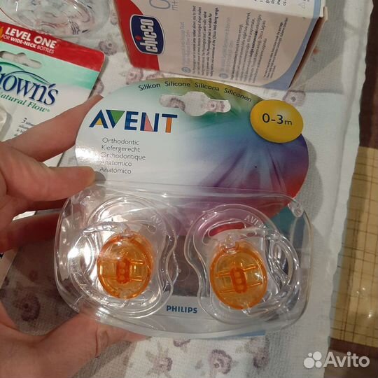 Соски для бутылочек с широким горлышком dr. Brown