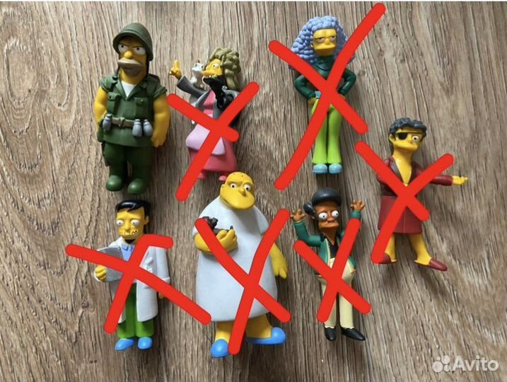 Фигурки симпсонов The Simpsons