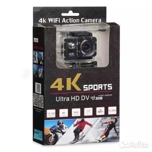 Экшн камера Sports HD DV 4K Ultra HD