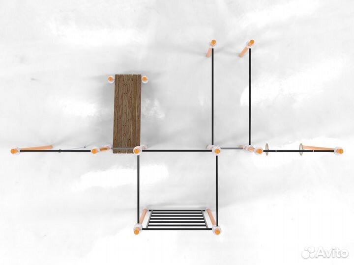 Комплекс для занятий Воркаут Pioner A16733