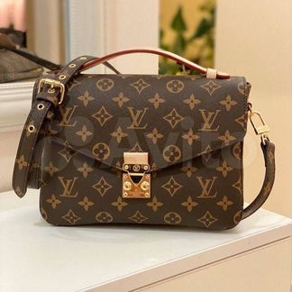 Сумка Louis Vuitton женская канва + натуральная ко