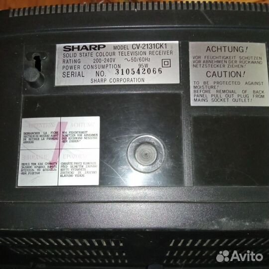 Телевизор sharp