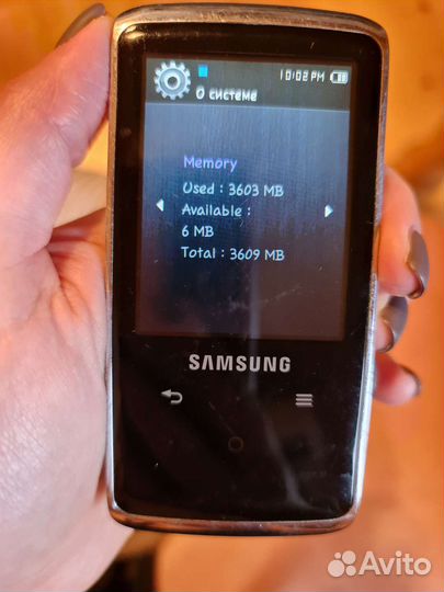 Плеер Samsung YP-Q2 4 гб рабочий