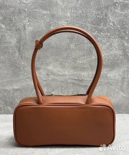 Сумка с ручками натуральная кожа MIU MIU