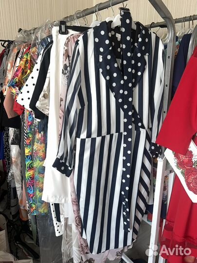 Новые Турецкие платья 48/50/52/54