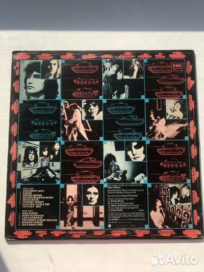 LP T. Rex - Tanx/ Rock 1973 T. REX Orig