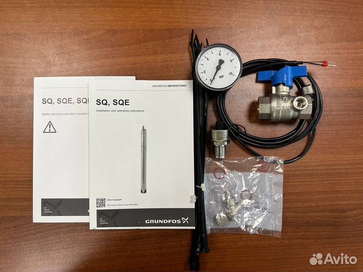 Скважинный насос grundfos SQE 3-65(комплект)