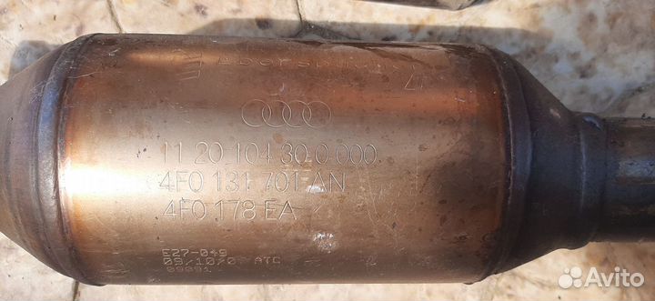 Катализатор Audi A6 C6 4F2