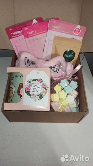 Бокс на день рождения с кружкой