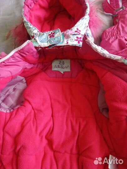 Костюм. Куртка и брюки дев 80 см