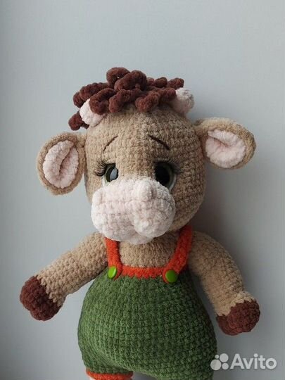 Бычок вязаный