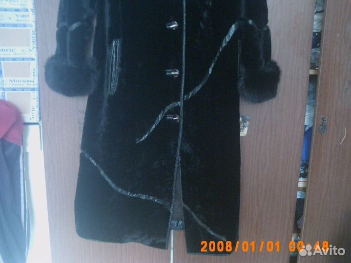 Шуба стриженый мутон