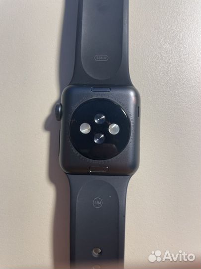 Apple watch 3 38mm Space Gray Aluminium Black