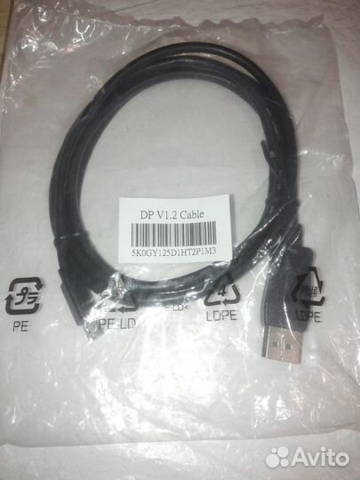 Кабель DisplayPort - mini DisplayPort Thunderbolt