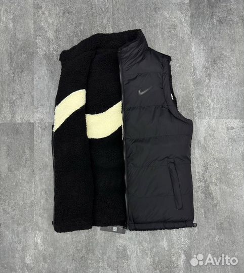 Жилет мужской nike nocta двухсторонний барашек