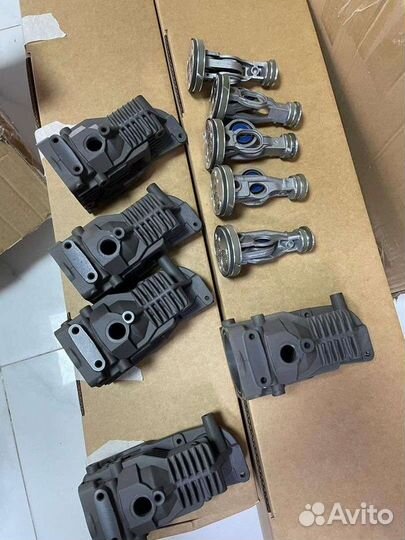 Компрессор пневмоподвески хитачи амк Ленд Ровер